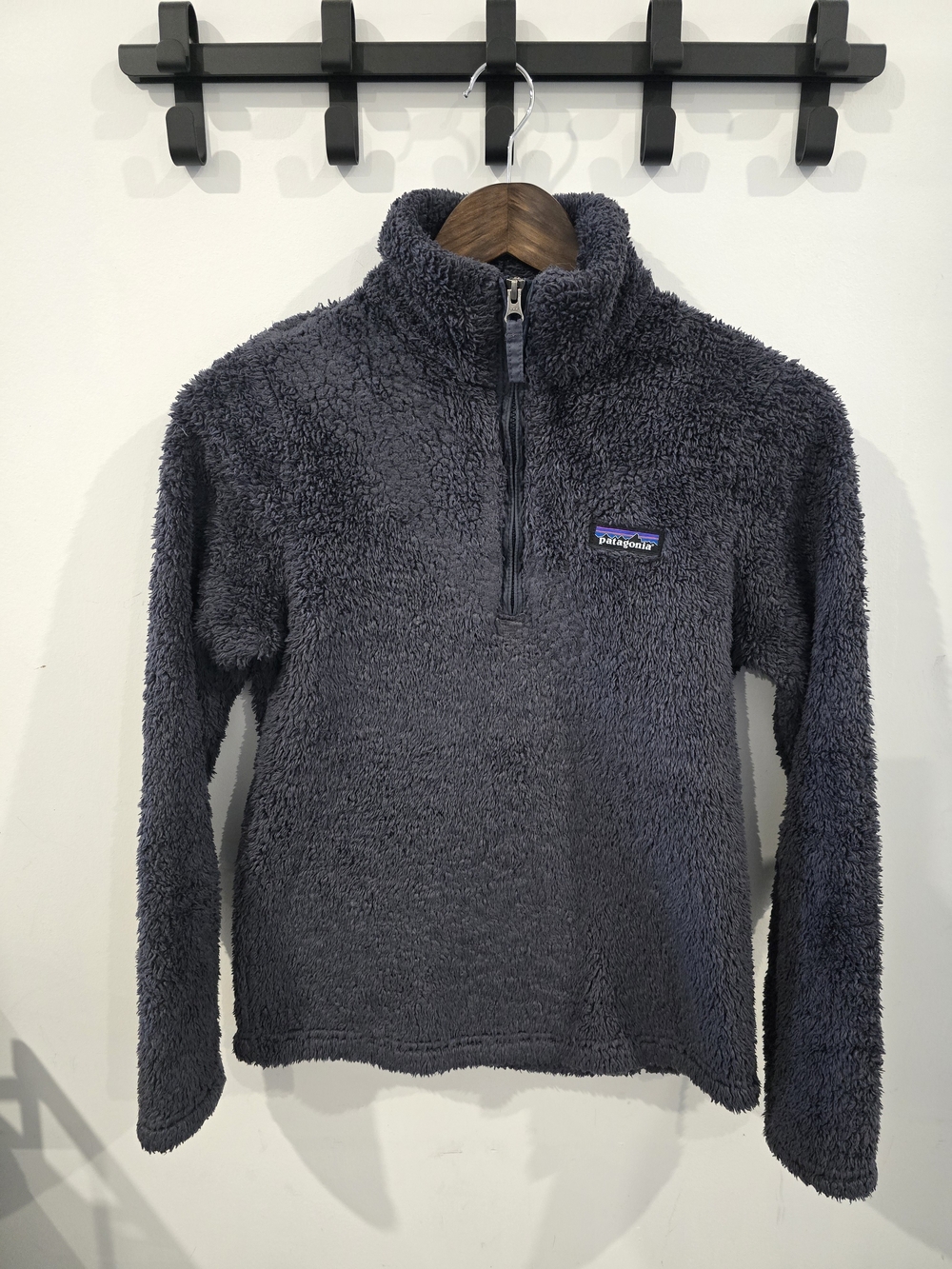 Vintage Patagonia Deep Pile Fleece Pullover - Gray Gorpcore Style -xs